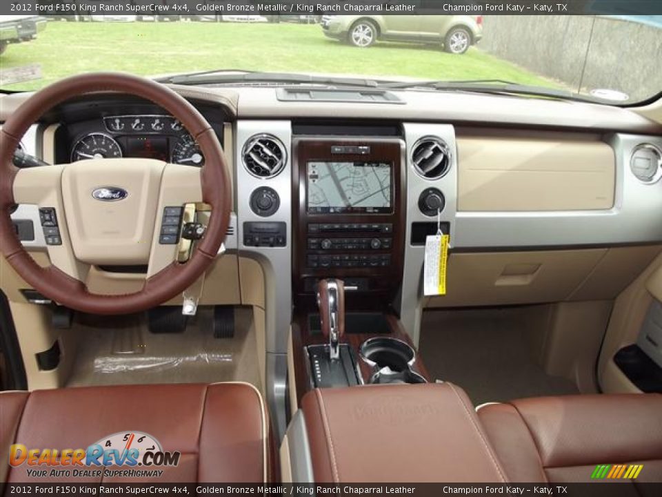 2012 Ford F150 King Ranch SuperCrew 4x4 Golden Bronze Metallic / King Ranch Chaparral Leather Photo #14