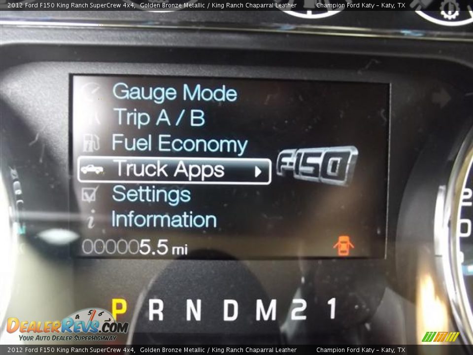2012 Ford F150 King Ranch SuperCrew 4x4 Golden Bronze Metallic / King Ranch Chaparral Leather Photo #19