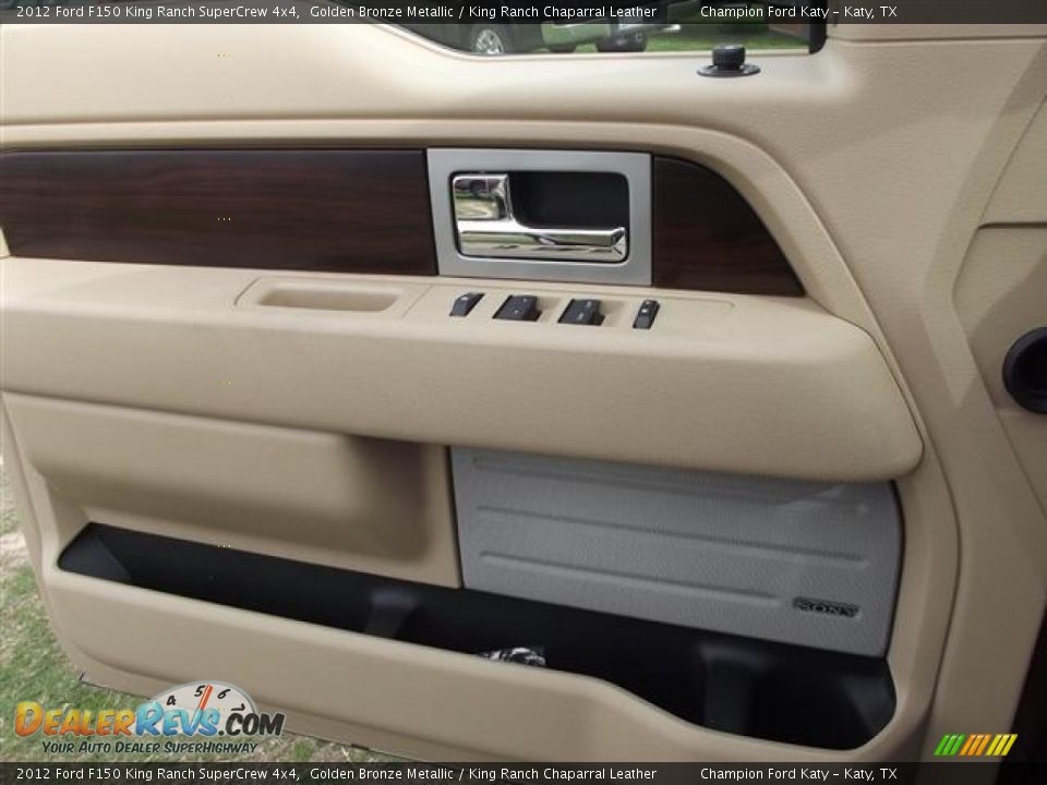2012 Ford F150 King Ranch SuperCrew 4x4 Golden Bronze Metallic / King Ranch Chaparral Leather Photo #24