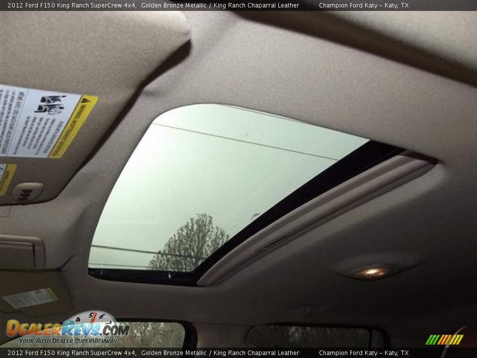 2012 Ford F150 King Ranch SuperCrew 4x4 Golden Bronze Metallic / King Ranch Chaparral Leather Photo #26