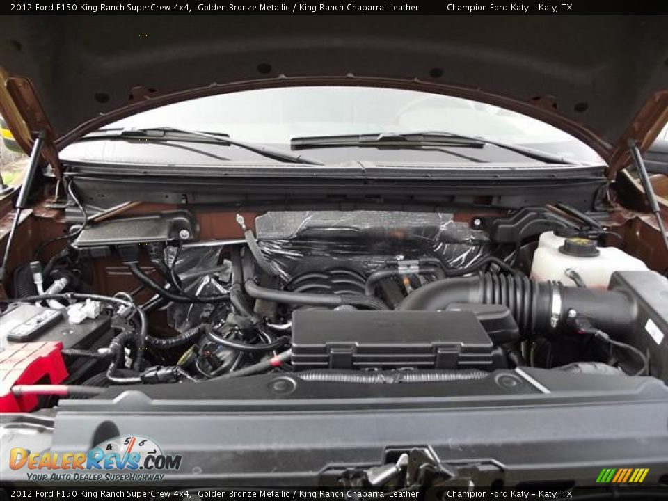 2012 Ford F150 King Ranch SuperCrew 4x4 Golden Bronze Metallic / King Ranch Chaparral Leather Photo #27