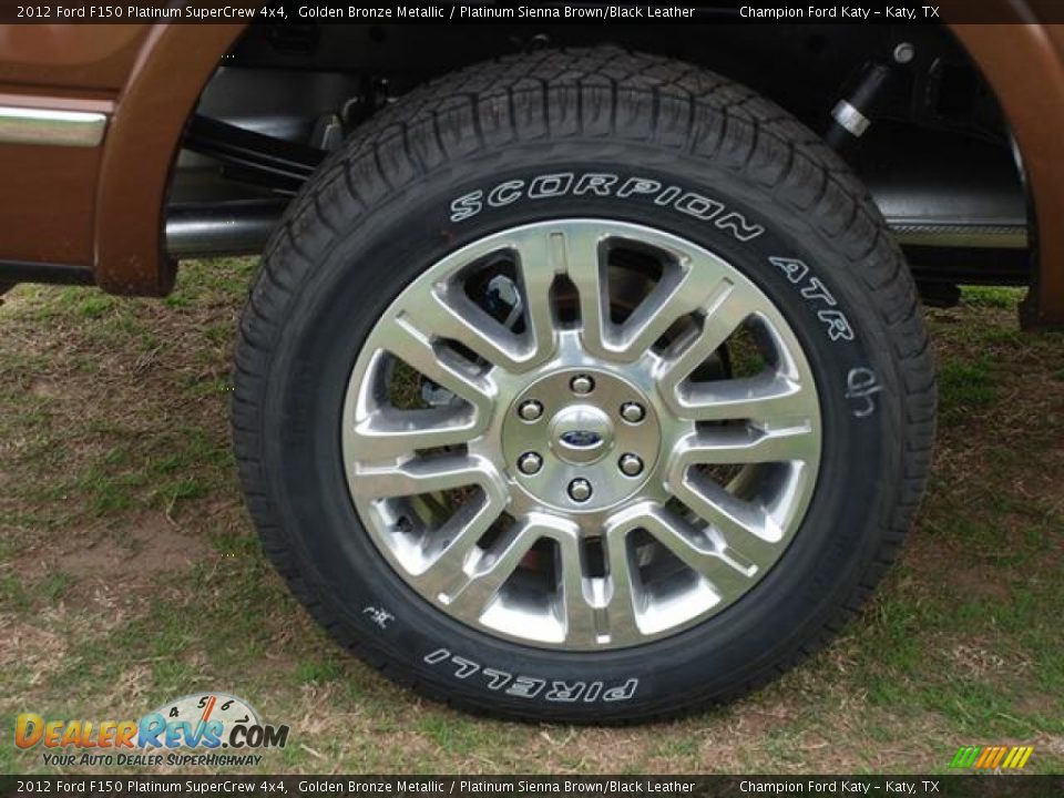 2012 Ford F150 Platinum SuperCrew 4x4 Wheel Photo #8