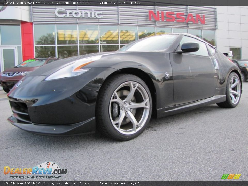 2012 Nissan 370Z NISMO Coupe Magnetic Black / Black Photo #1