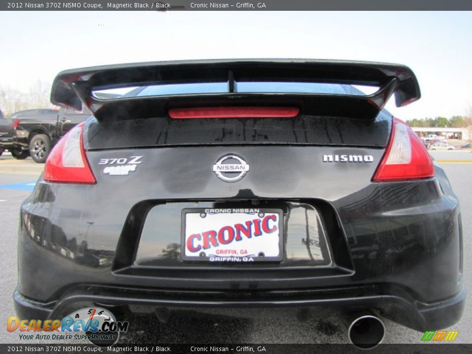 2012 Nissan 370Z NISMO Coupe Magnetic Black / Black Photo #4