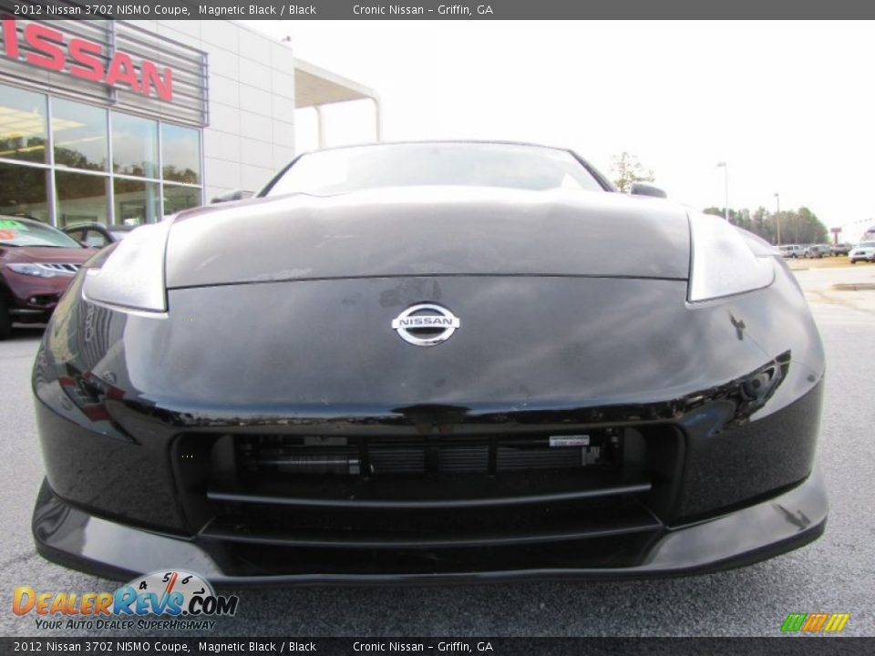 2012 Nissan 370Z NISMO Coupe Magnetic Black / Black Photo #8