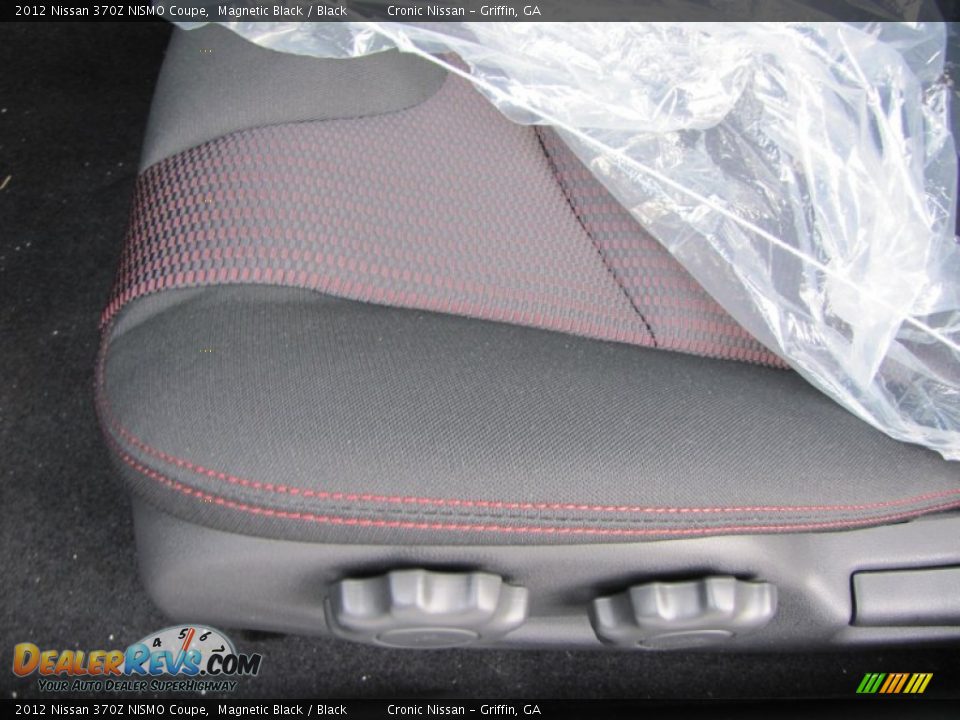 2012 Nissan 370Z NISMO Coupe Magnetic Black / Black Photo #10