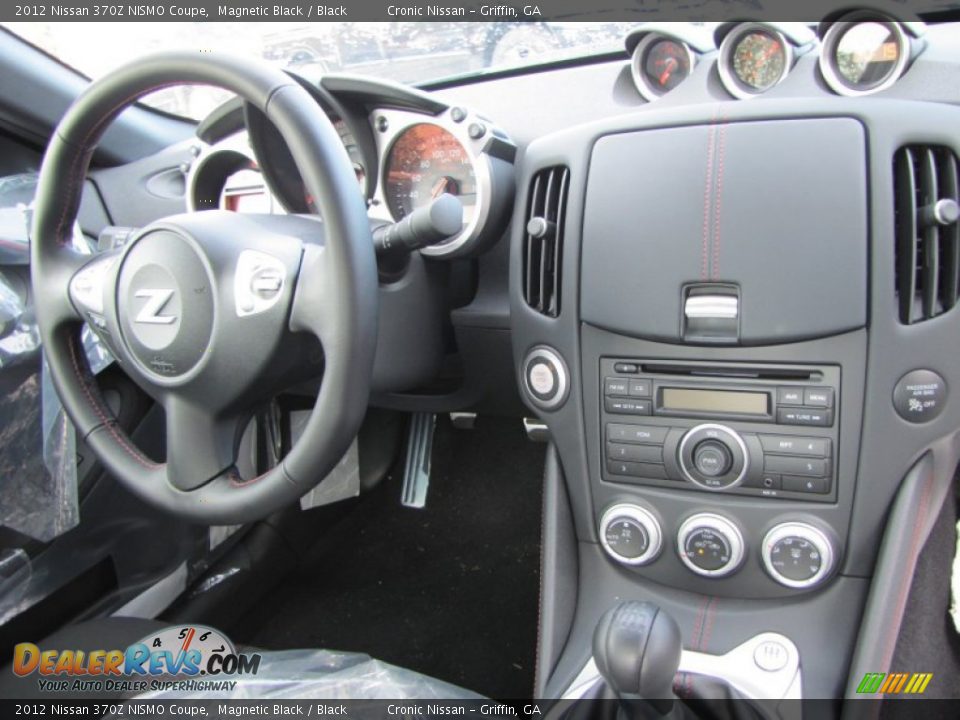 2012 Nissan 370Z NISMO Coupe Magnetic Black / Black Photo #12
