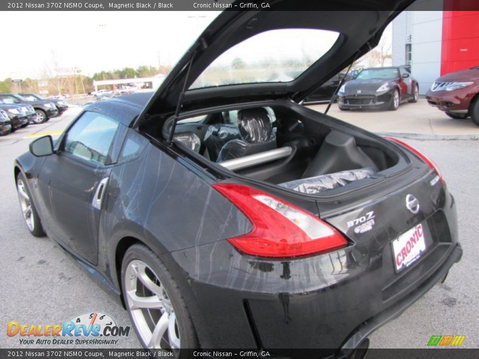 2012 Nissan 370Z NISMO Coupe Magnetic Black / Black Photo #13