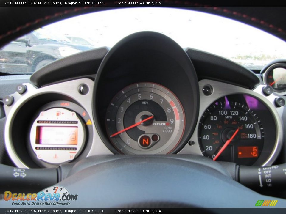 2012 Nissan 370Z NISMO Coupe Magnetic Black / Black Photo #14