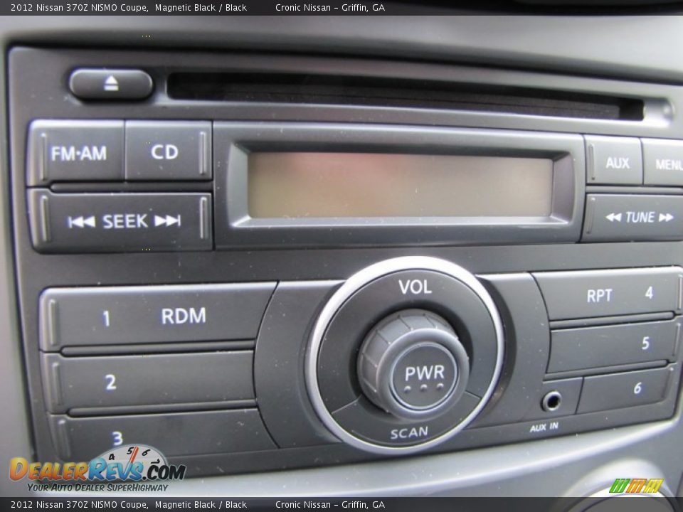 2012 Nissan 370Z NISMO Coupe Magnetic Black / Black Photo #15