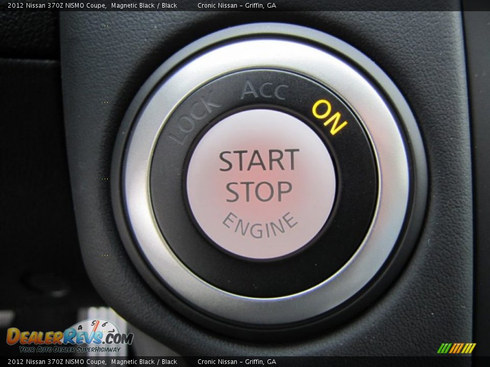 2012 Nissan 370Z NISMO Coupe Magnetic Black / Black Photo #16