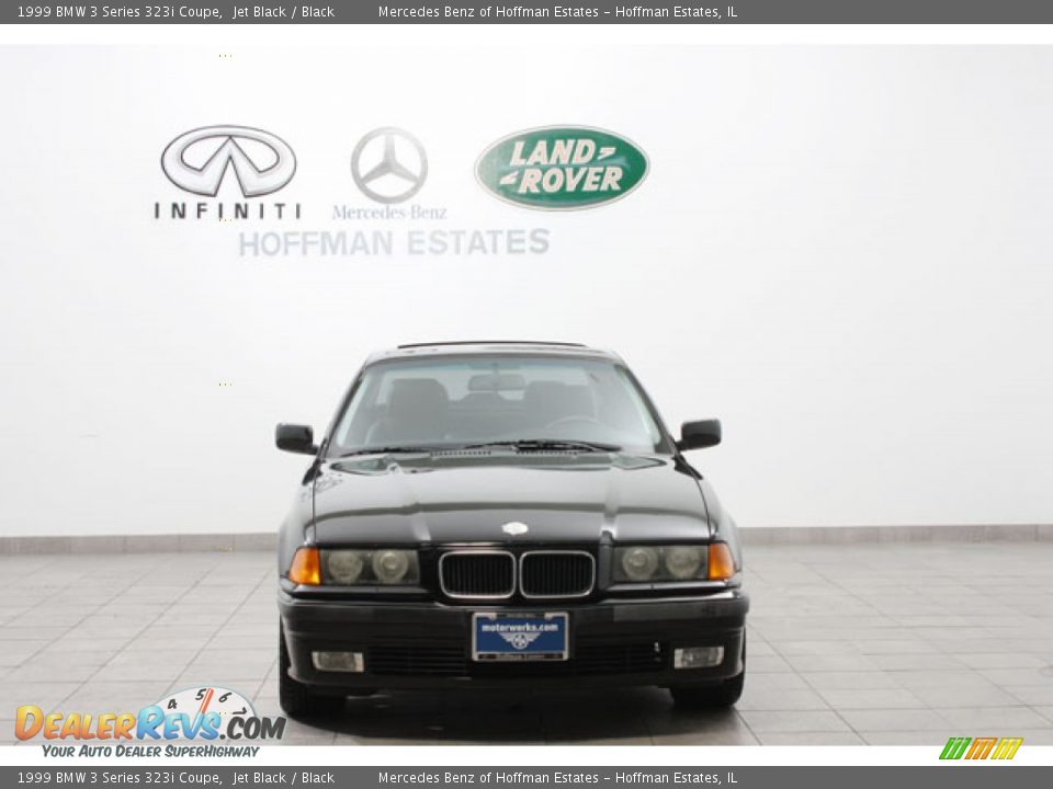 1999 BMW 3 Series 323i Coupe Jet Black / Black Photo #3