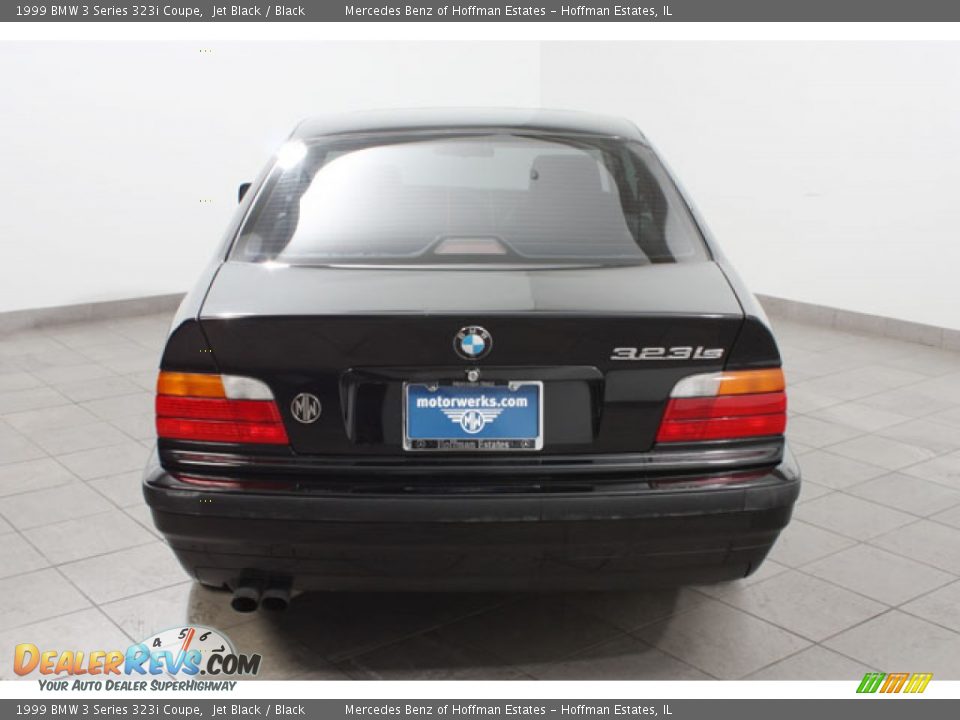 1999 BMW 3 Series 323i Coupe Jet Black / Black Photo #4