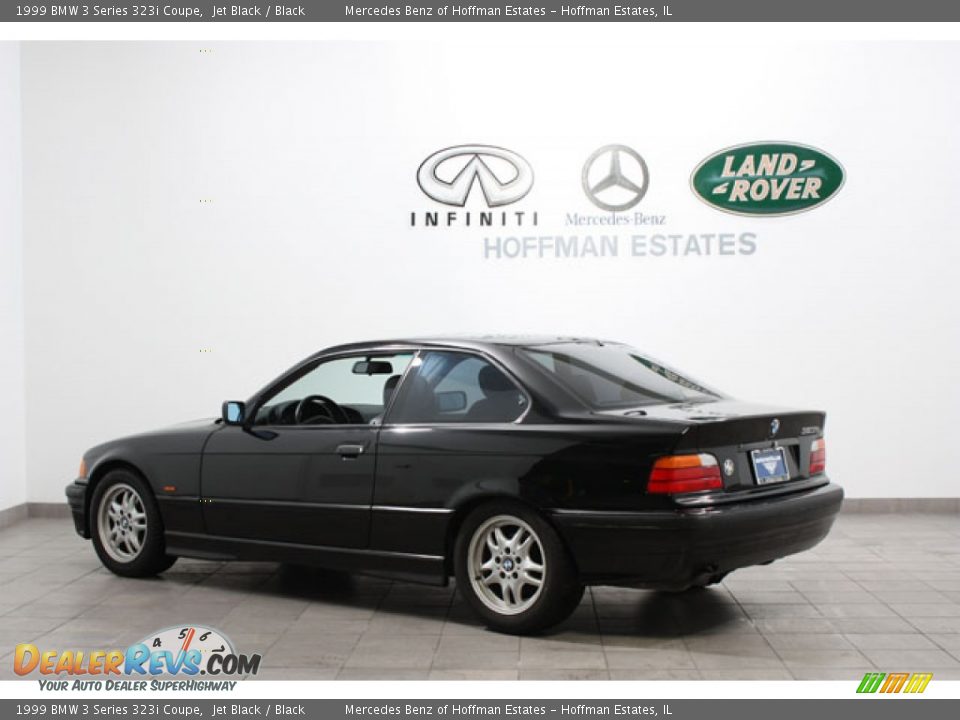 1999 BMW 3 Series 323i Coupe Jet Black / Black Photo #5