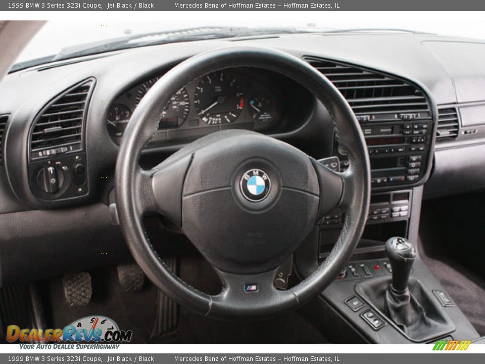 1999 BMW 3 Series 323i Coupe Steering Wheel Photo #7