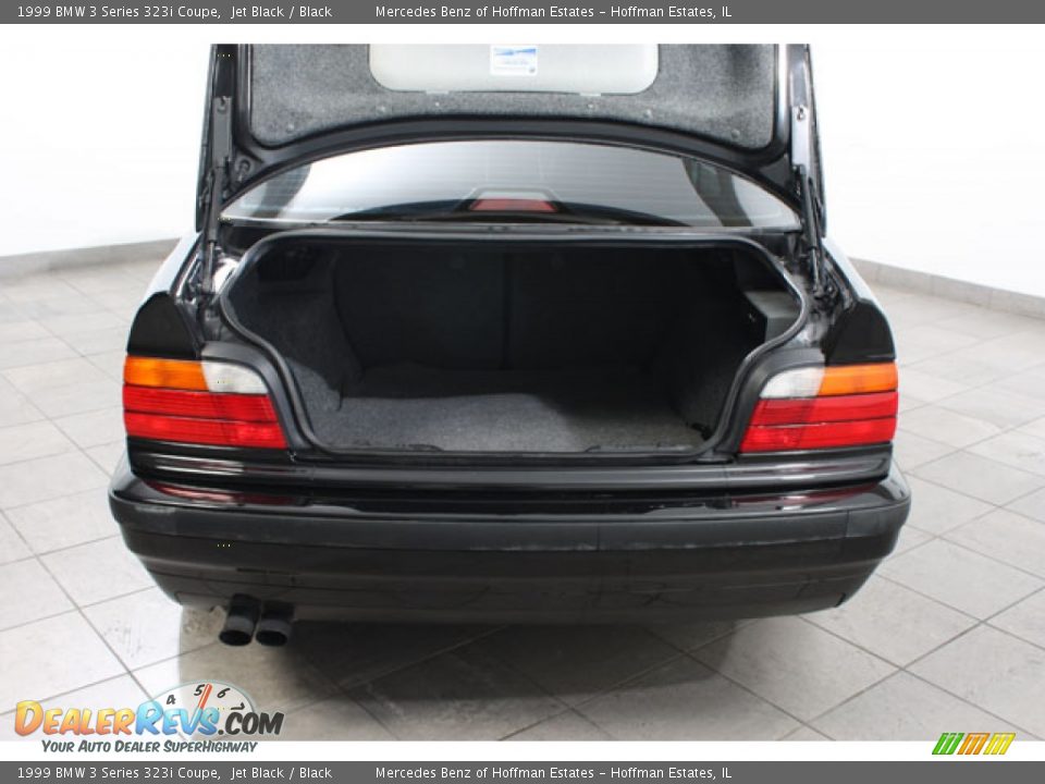 1999 BMW 3 Series 323i Coupe Jet Black / Black Photo #20