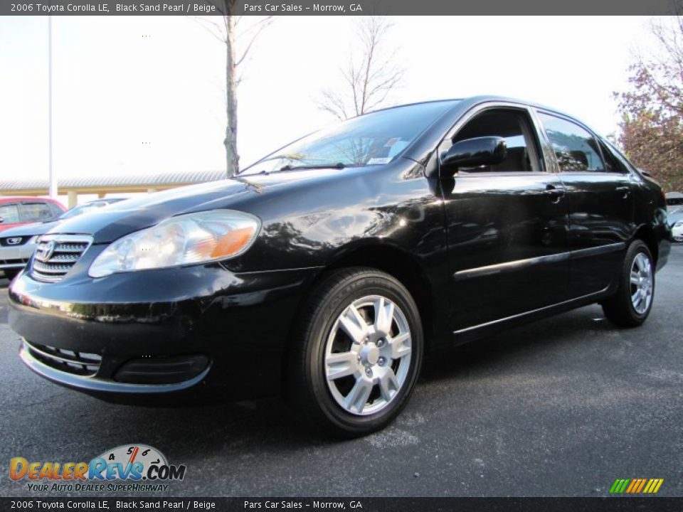 2006 Toyota Corolla LE Black Sand Pearl / Beige Photo #1