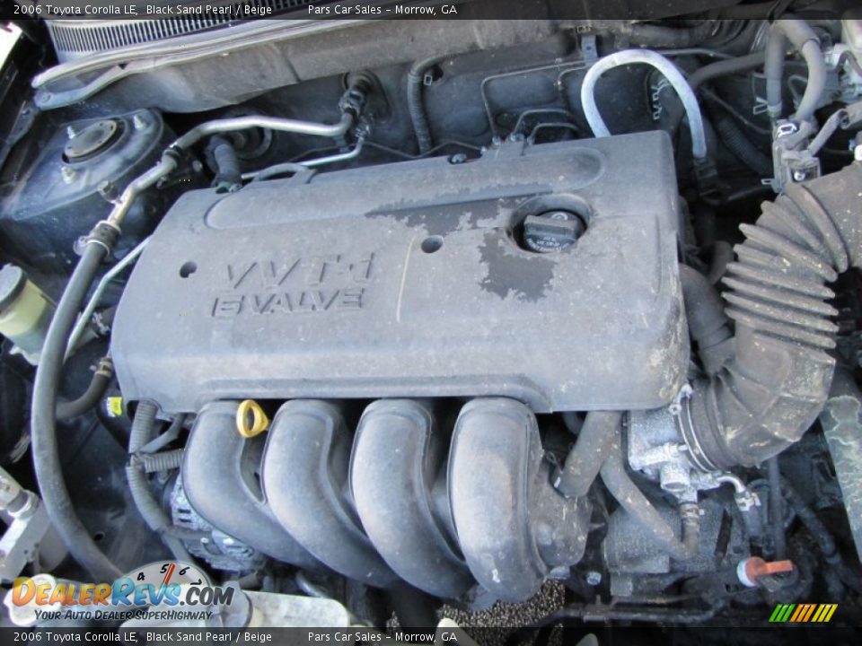 2006 Toyota Corolla LE Black Sand Pearl / Beige Photo #13