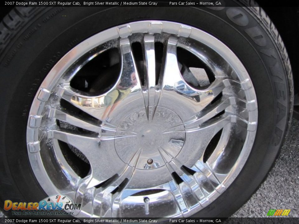 2007 Dodge Ram 1500 SXT Regular Cab Bright Silver Metallic / Medium Slate Gray Photo #5