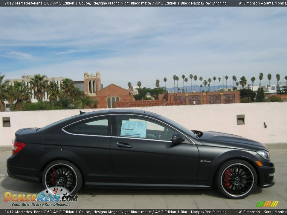 Designo Magno Night Black Matte 12 Mercedes Benz C 63 Amg Edition 1 Coupe Photo 3 Dealerrevs Com