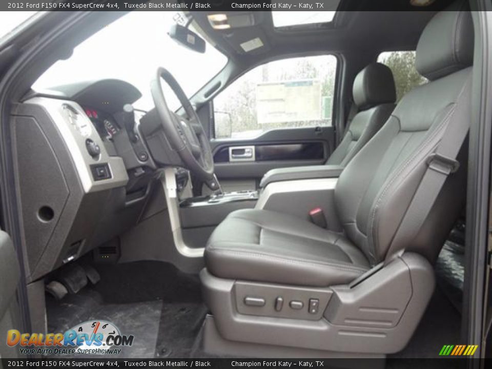 Front Seat of 2012 Ford F150 FX4 SuperCrew 4x4 Photo #16