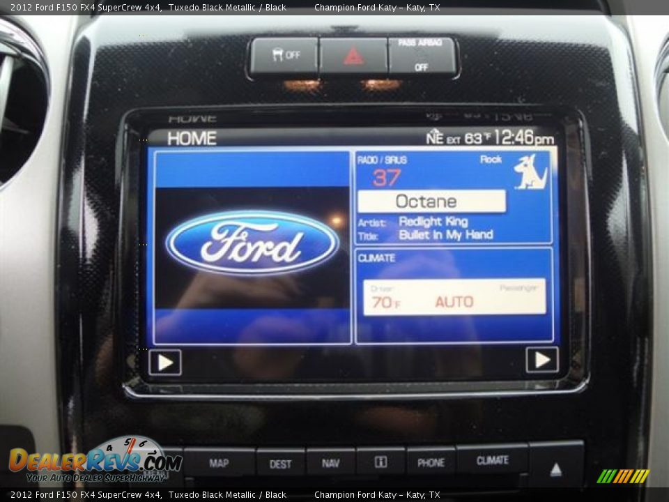 Navigation of 2012 Ford F150 FX4 SuperCrew 4x4 Photo #23