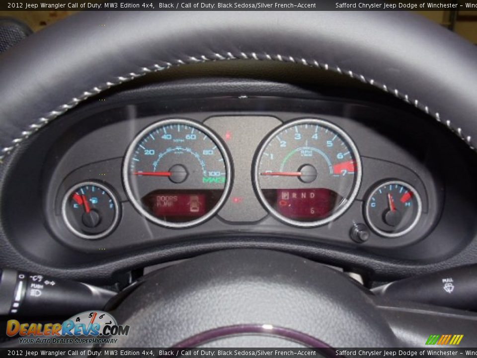 2012 Jeep Wrangler Call of Duty: MW3 Edition 4x4 Gauges Photo #11