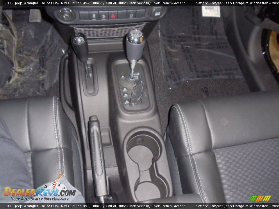 2012 Jeep Wrangler Call of Duty: MW3 Edition 4x4 Black / Call of Duty: Black Sedosa/Silver French-Accent Photo #13