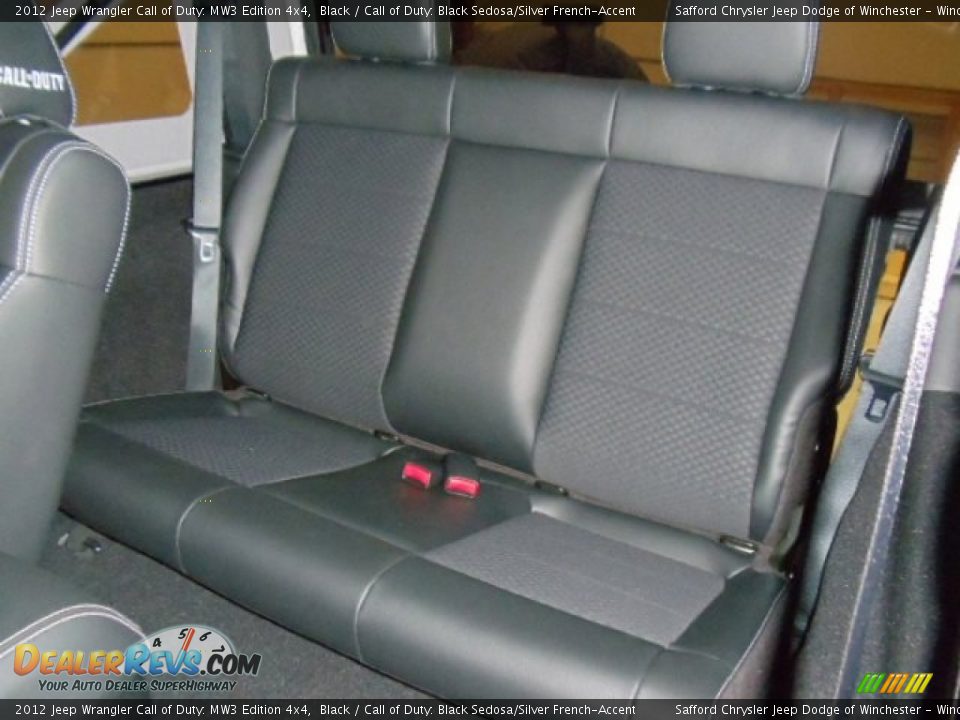 Rear Seat of 2012 Jeep Wrangler Call of Duty: MW3 Edition 4x4 Photo #16