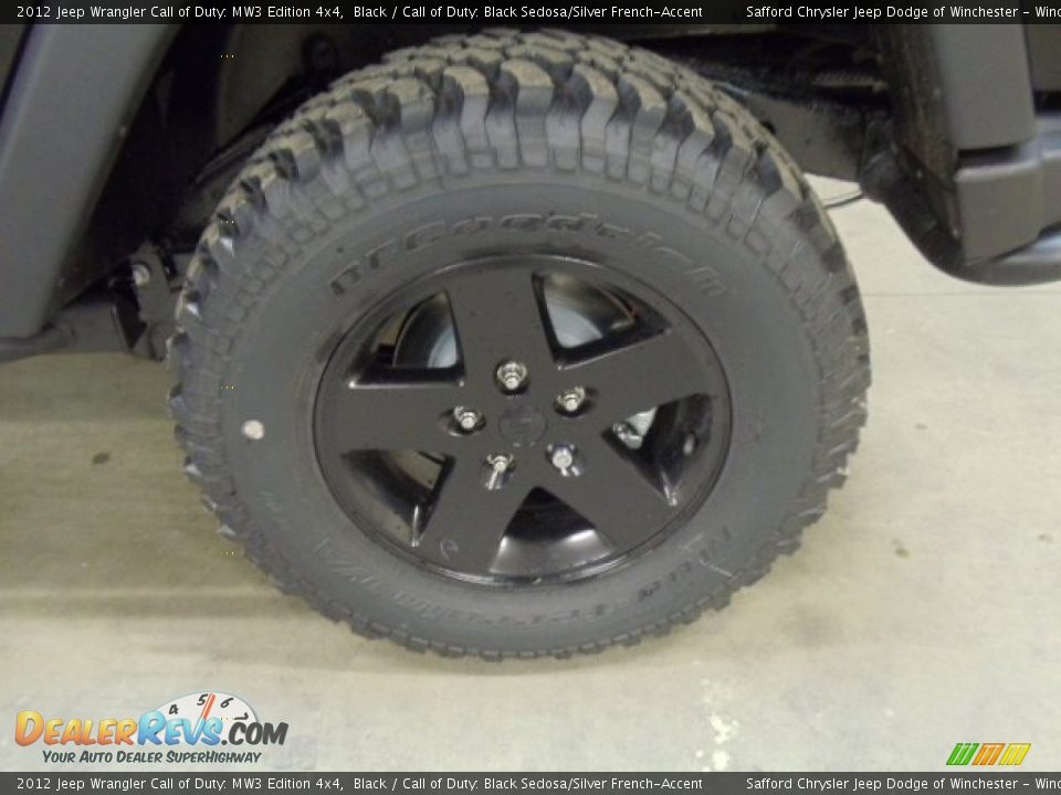 2012 Jeep Wrangler Call of Duty: MW3 Edition 4x4 Wheel Photo #21