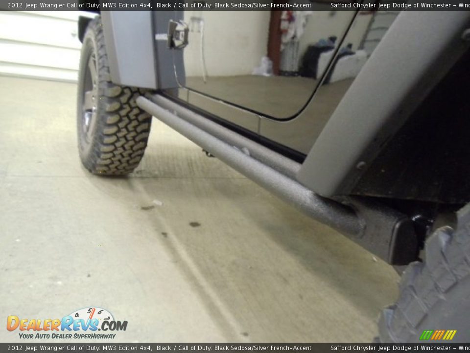 2012 Jeep Wrangler Call of Duty: MW3 Edition 4x4 Black / Call of Duty: Black Sedosa/Silver French-Accent Photo #27