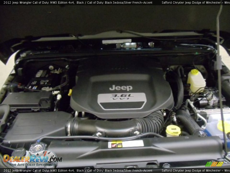 2012 Jeep Wrangler Call of Duty: MW3 Edition 4x4 3.6 Liter DOHC 24-Valve VVT Pentastar V6 Engine Photo #31