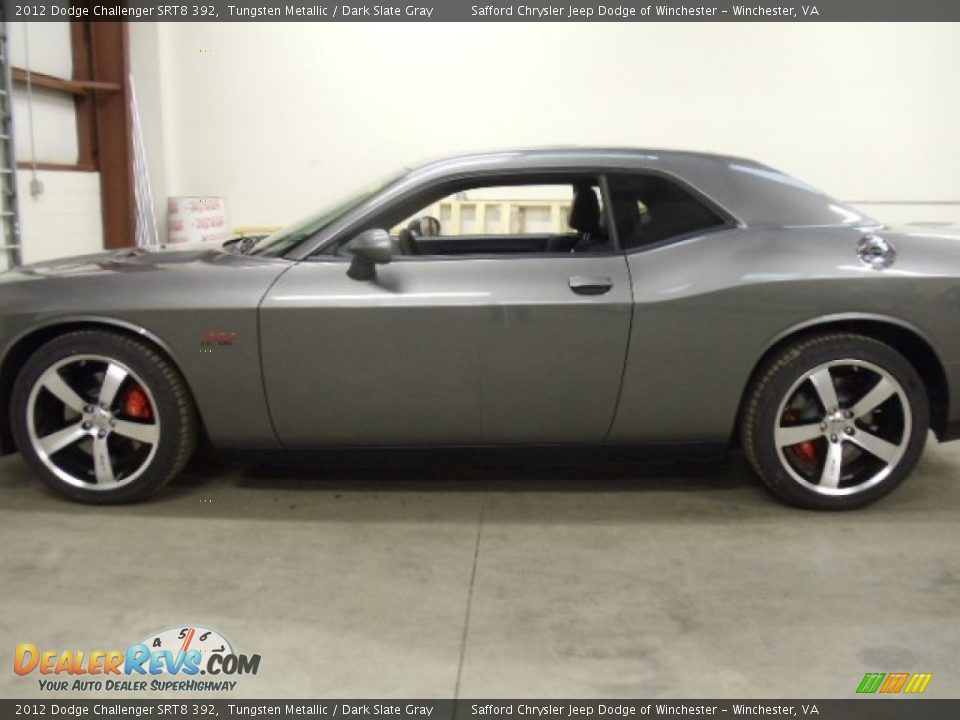 2012 Dodge Challenger SRT8 392 Tungsten Metallic / Dark Slate Gray Photo #2