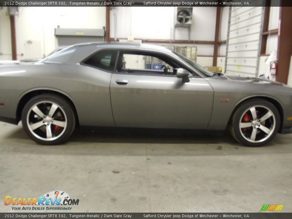 2012 Dodge Challenger SRT8 392 Tungsten Metallic / Dark Slate Gray Photo #6