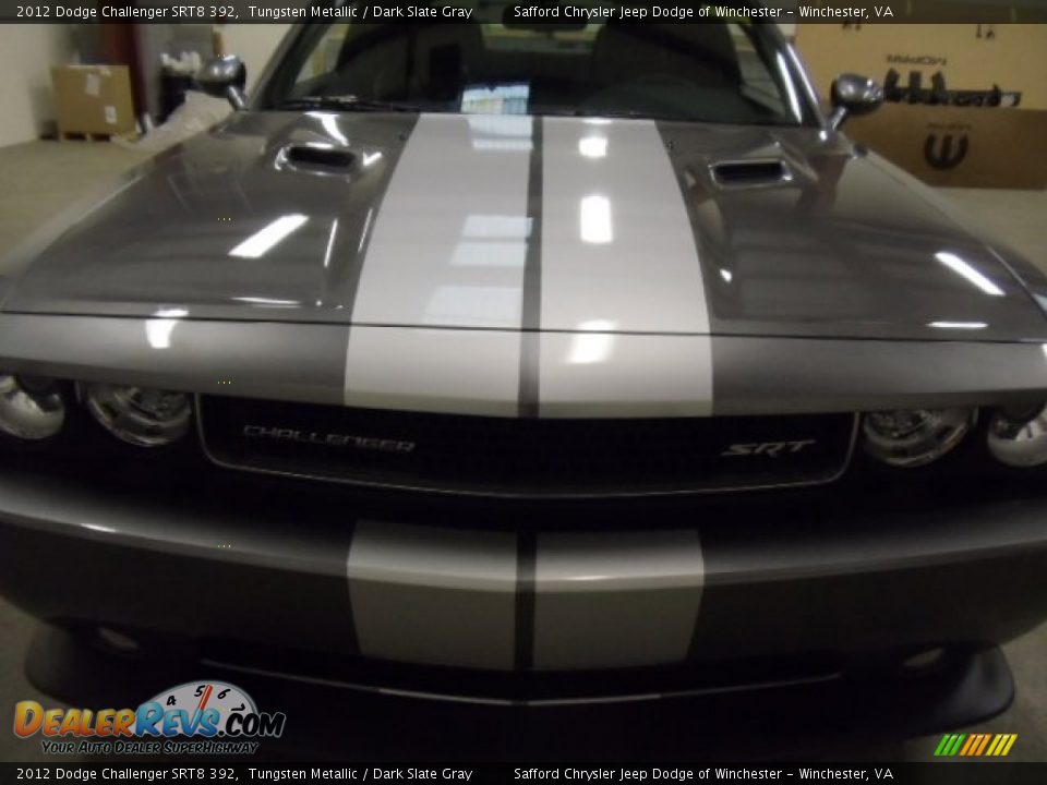 2012 Dodge Challenger SRT8 392 Tungsten Metallic / Dark Slate Gray Photo #8