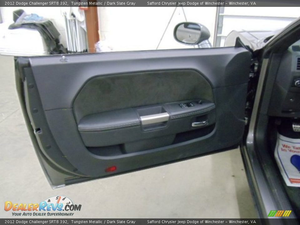 2012 Dodge Challenger SRT8 392 Tungsten Metallic / Dark Slate Gray Photo #9