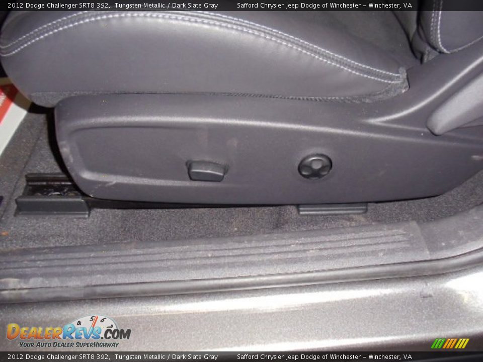 2012 Dodge Challenger SRT8 392 Tungsten Metallic / Dark Slate Gray Photo #16