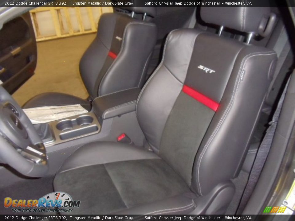 Dark Slate Gray Interior - 2012 Dodge Challenger SRT8 392 Photo #17