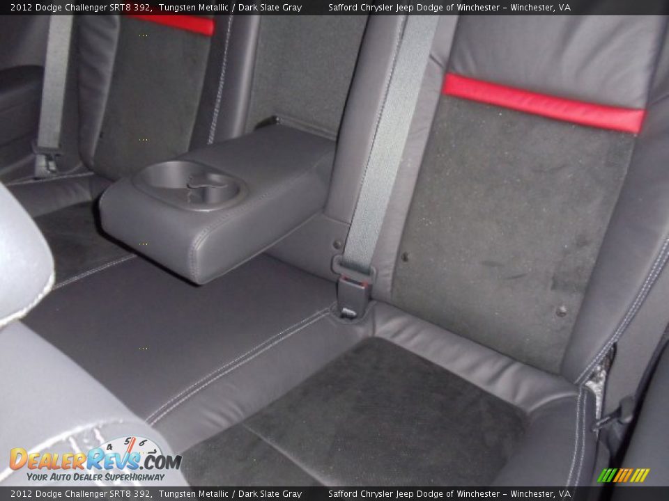 2012 Dodge Challenger SRT8 392 Tungsten Metallic / Dark Slate Gray Photo #18