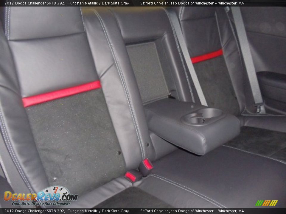 2012 Dodge Challenger SRT8 392 Tungsten Metallic / Dark Slate Gray Photo #19