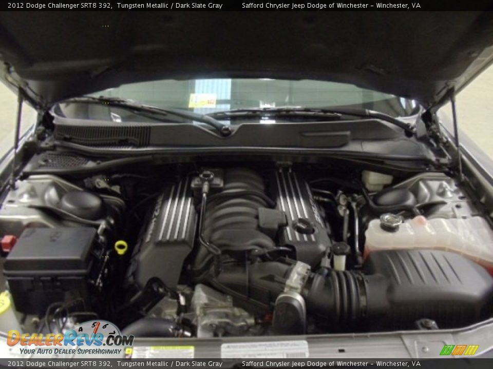 2012 Dodge Challenger SRT8 392 Tungsten Metallic / Dark Slate Gray Photo #24