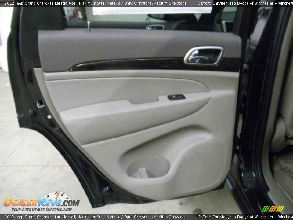 2012 Jeep Grand Cherokee Laredo 4x4 Maximum Steel Metallic / Dark Graystone/Medium Graystone Photo #10