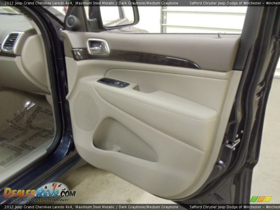 2012 Jeep Grand Cherokee Laredo 4x4 Maximum Steel Metallic / Dark Graystone/Medium Graystone Photo #12