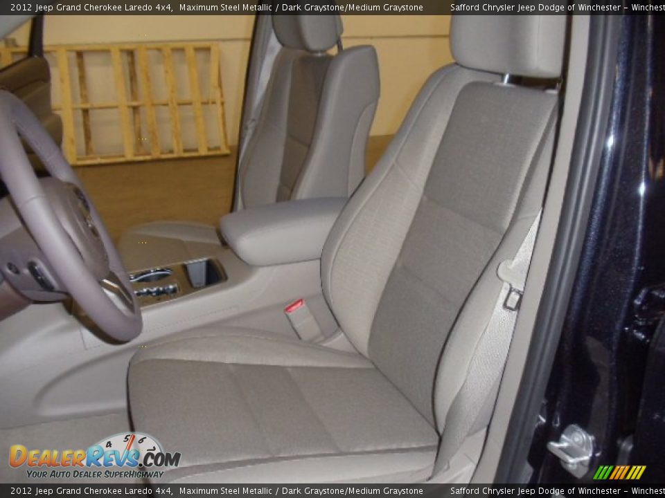 2012 Jeep Grand Cherokee Laredo 4x4 Maximum Steel Metallic / Dark Graystone/Medium Graystone Photo #18