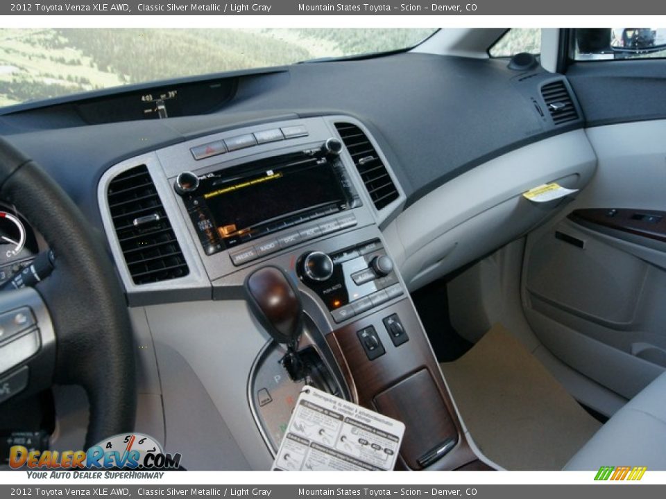 Dashboard of 2012 Toyota Venza XLE AWD Photo #6