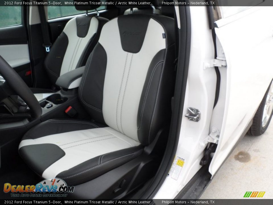 Front Seat of 2012 Ford Focus Titanium 5-Door Photo #24