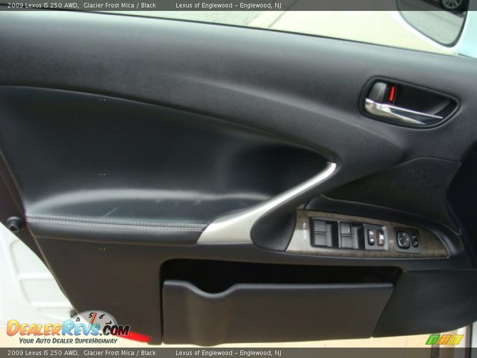 2009 Lexus IS 250 AWD Glacier Frost Mica / Black Photo #6
