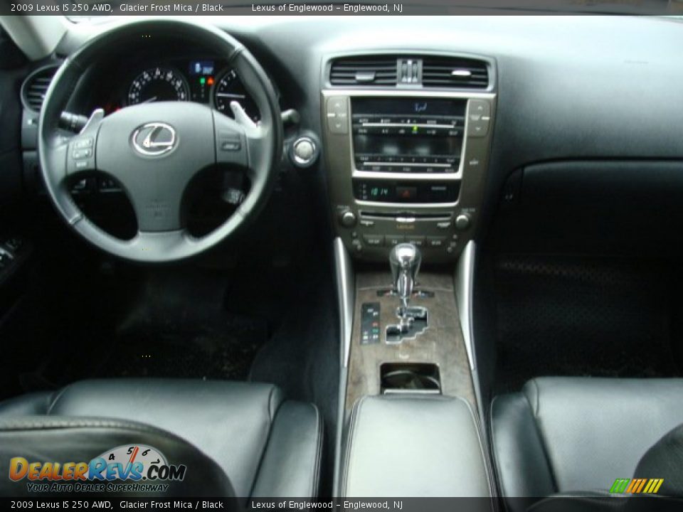 2009 Lexus IS 250 AWD Glacier Frost Mica / Black Photo #9