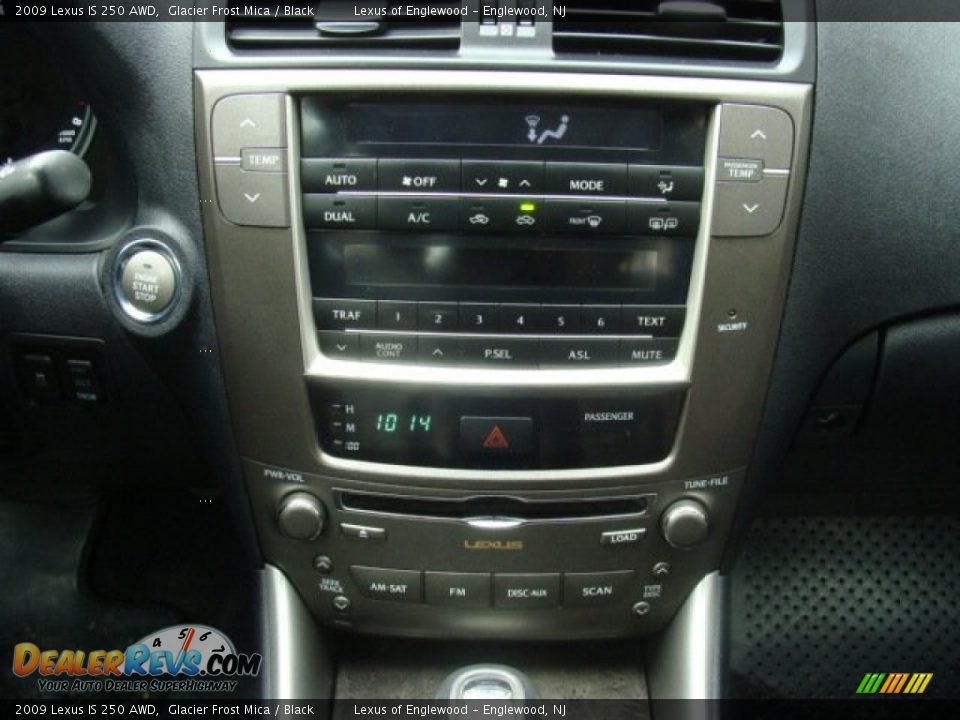 2009 Lexus IS 250 AWD Glacier Frost Mica / Black Photo #11