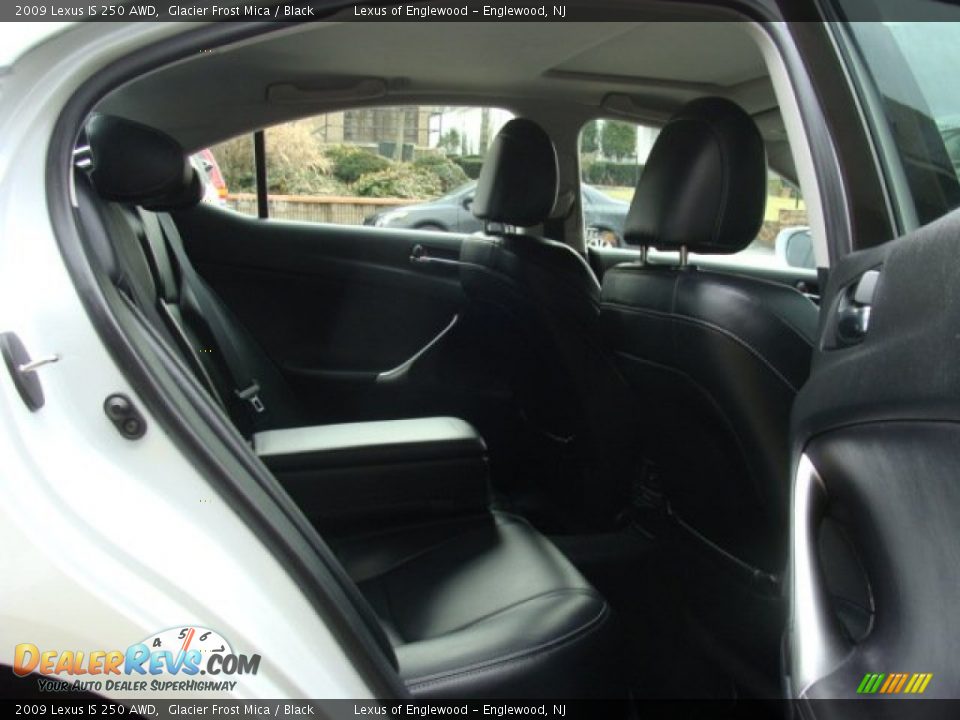 2009 Lexus IS 250 AWD Glacier Frost Mica / Black Photo #12